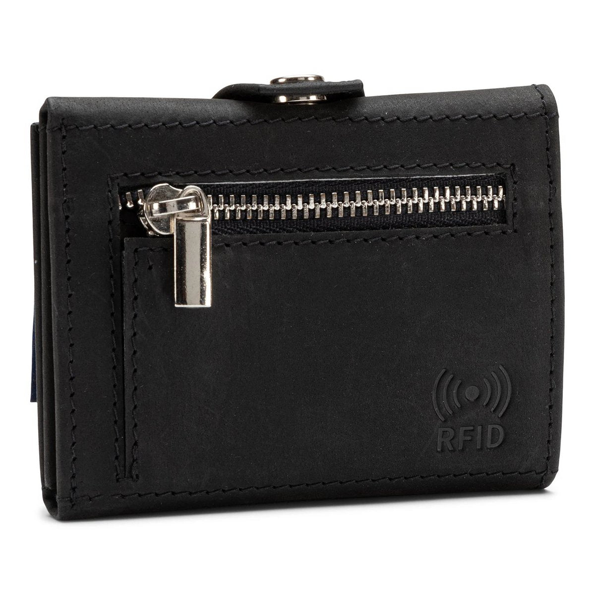 SERASAR Genius Black Leather RFID Wallet – image 4