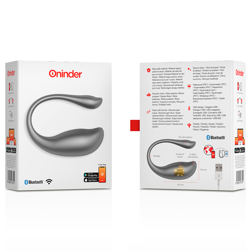 Nairobi Vibrating Egg Black - Free App – image 6
