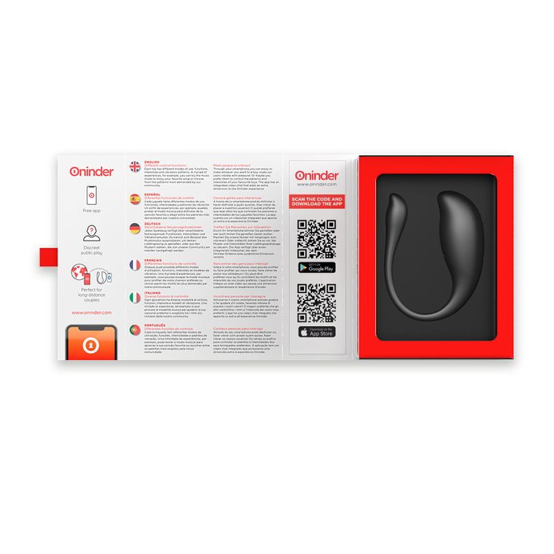 Nairobi Vibrating Egg Black - Free App – image 5