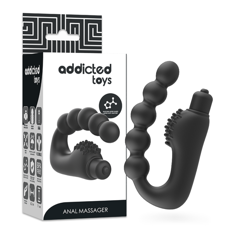 Addicted Toys Vibrating Prostate Anal Massager