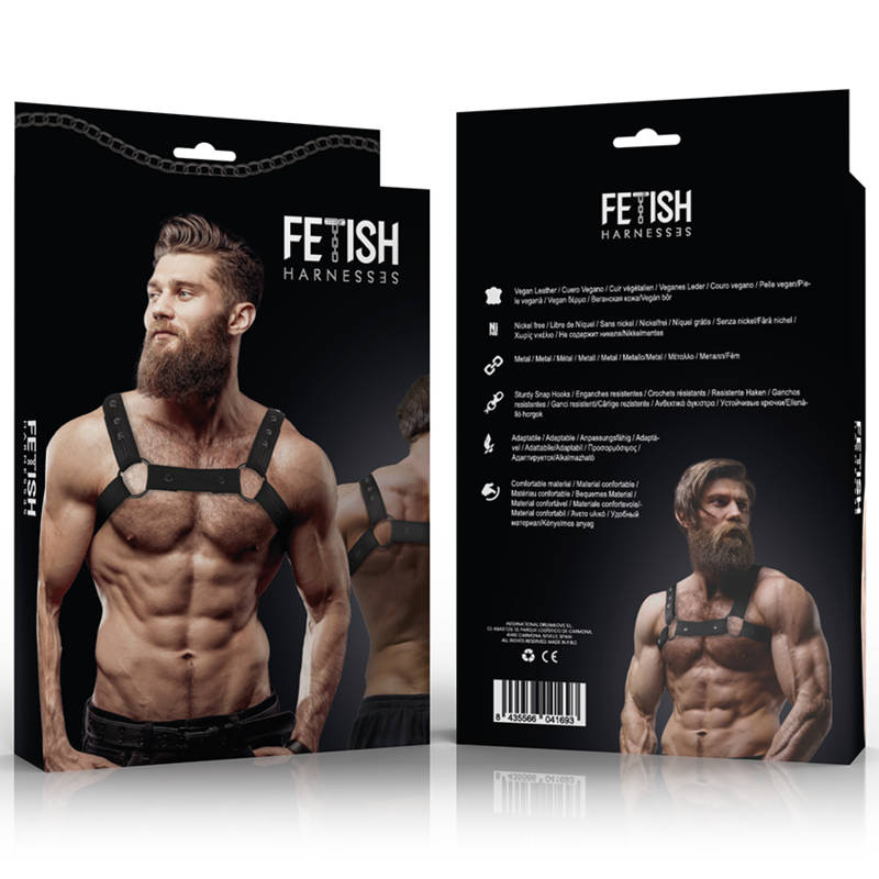 Adjustable Neoprene Chest Sports Harness For Men – image 2