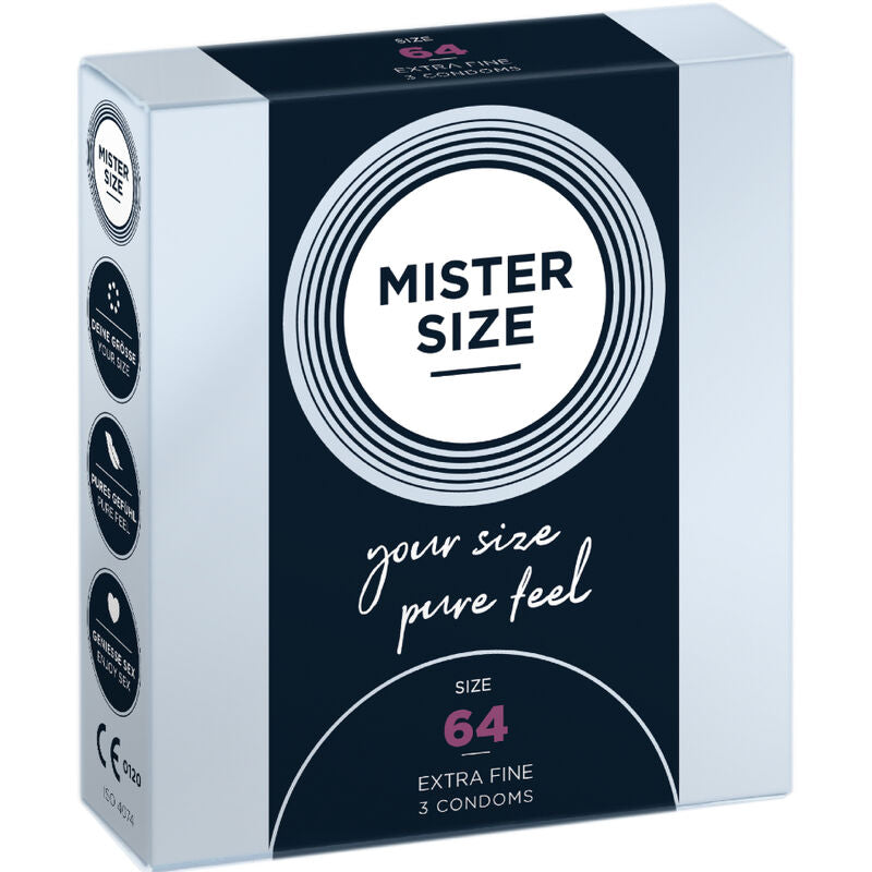 MISTER SIZE XXL 64 mm – 3 condoms