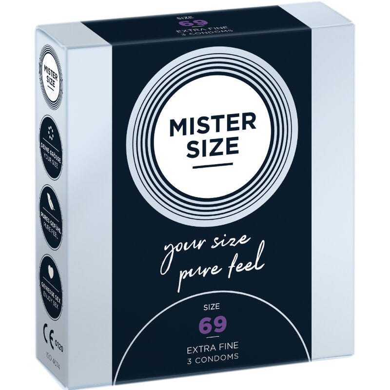 MISTER SIZE XXXL 69 mm – 3 condoms