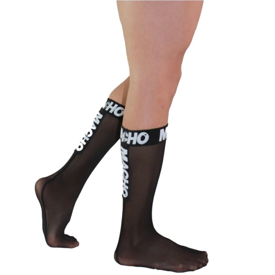 Thin Socks One Size Black – image 3