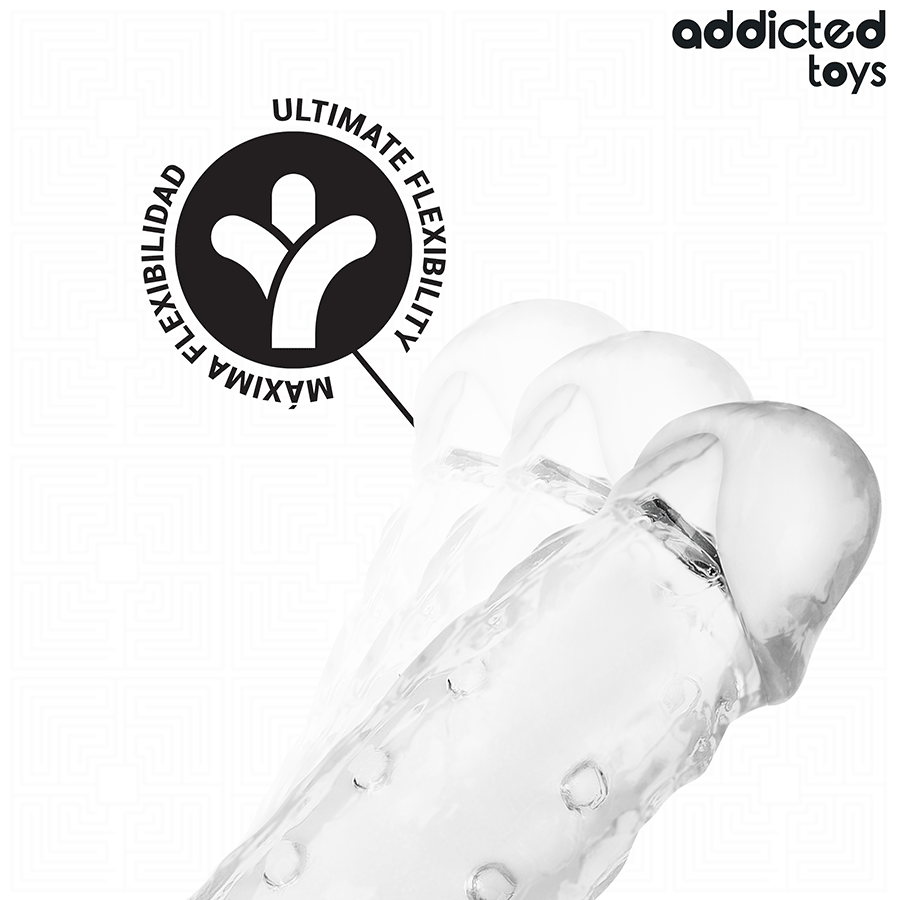 Transparent Penis Sheath Size M 27 cm – image 5