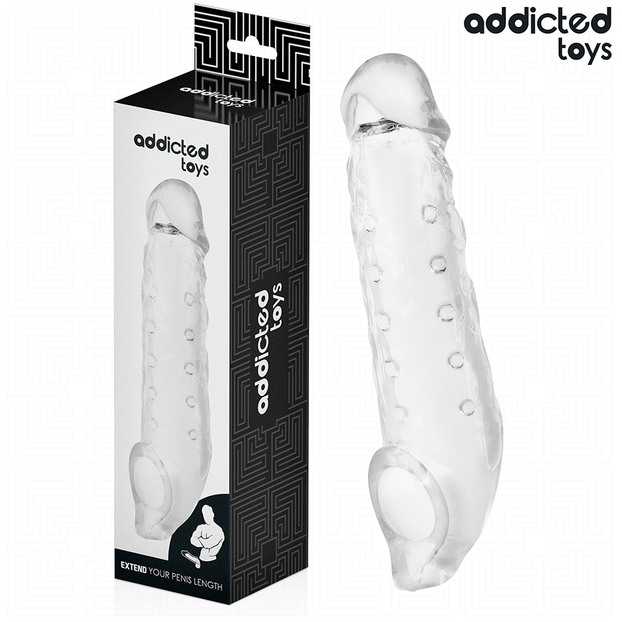 Transparent Penis Sheath Size M 27 cm – image 2