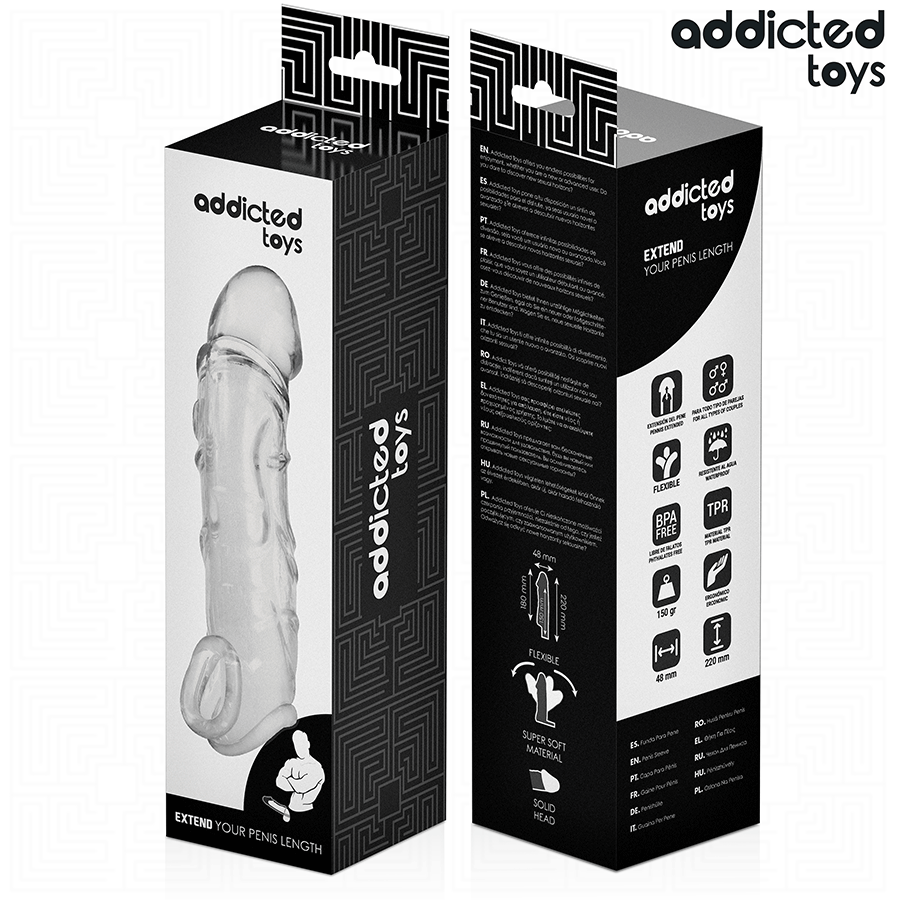 Transparent Penis Extenson 27 cm – image 7