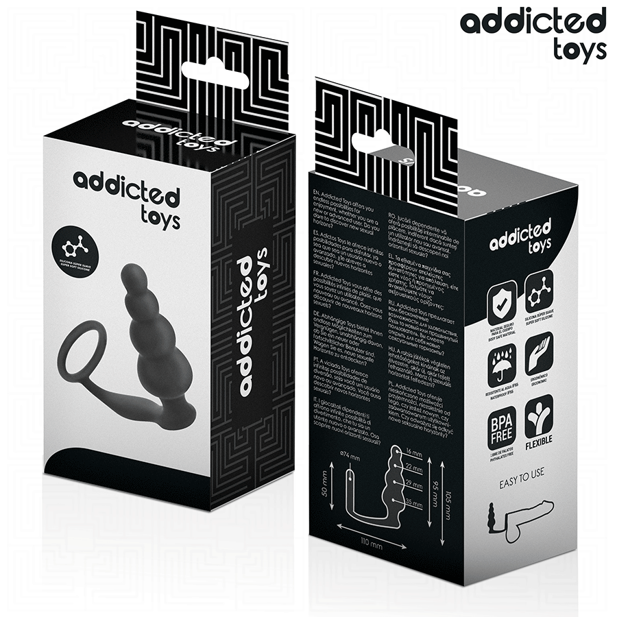 Anal Plug With Ring Silicone Model 5 – image 6