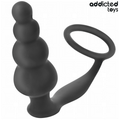 Anal Plug With Ring Silicone Model 5