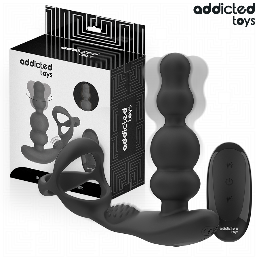 Addicted Toys Rotating Prostate Massager – Remote Control