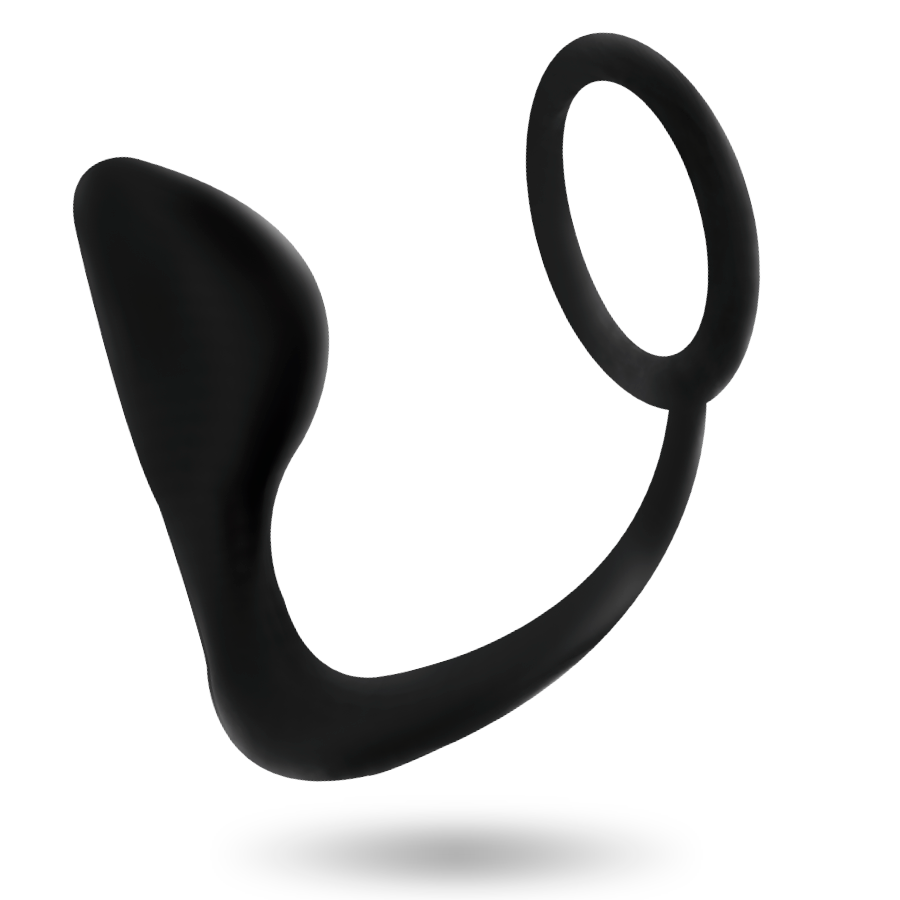 Anal Plug With Black Penis Ring – image 3
